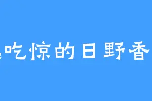 陆逸吃惊的日野香惠子