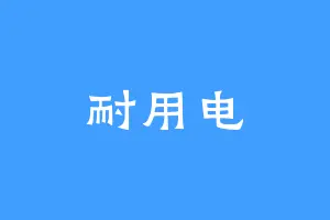 耐用电