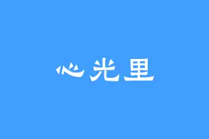 心光里