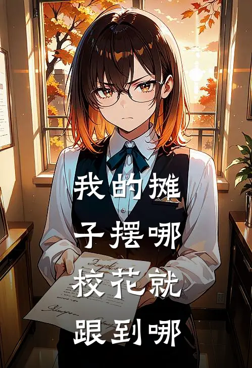 我的摊子摆哪，校花就跟到哪