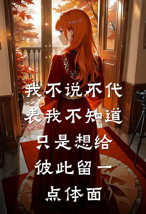 我不说不代表我不知道,只是想给彼此留一点体面