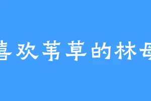 喜欢苇草的林母