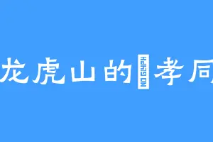 龙虎山的禇孝同