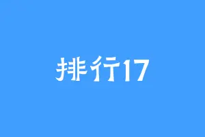 排行17