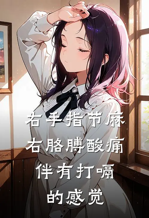 右手指节麻,右胳膊酸痛,伴有打嗝的感觉