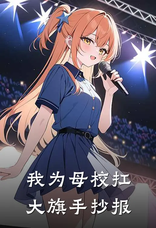 我为母校扛大旗手抄报