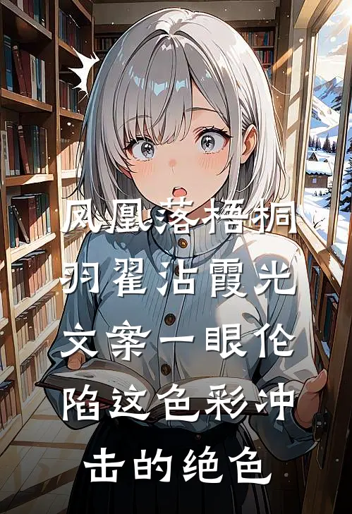 凤凰落梧桐,羽翟沾霞光文案一眼伦陷这色彩冲击的绝色